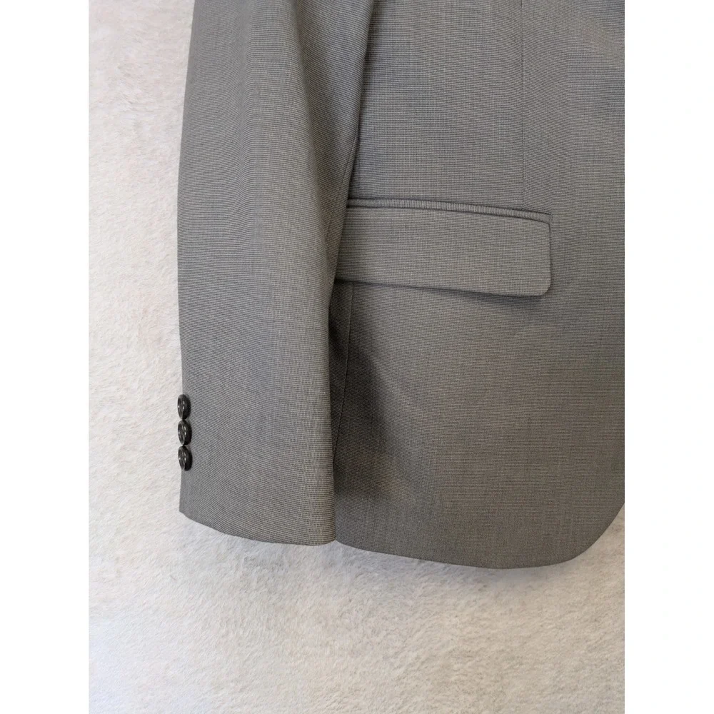 Lauren Ralph Lauren Suit Jacket Kid's 16R Grey Two Button Formal Blazer